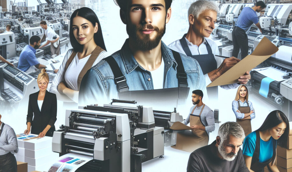Zastosowanie technik druku cyfrowego w drukarniach opakowań.